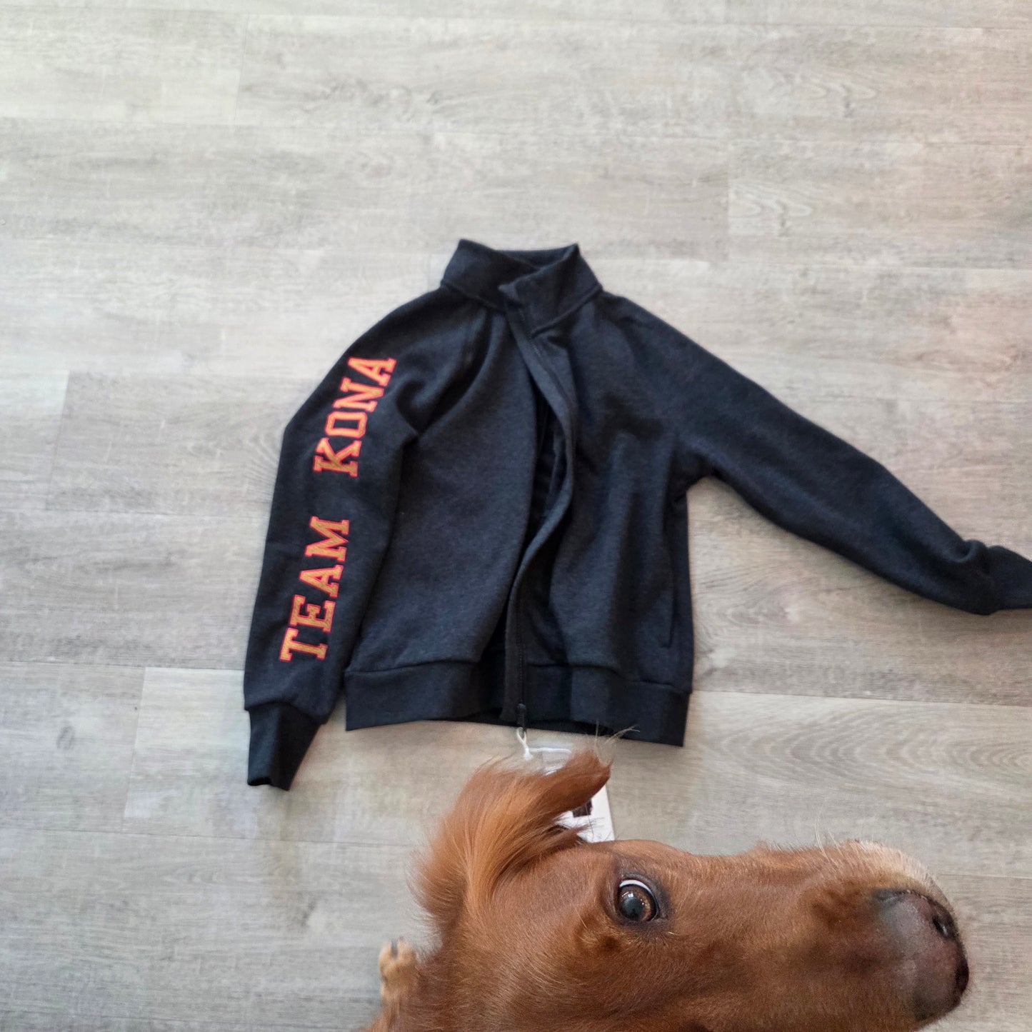 Customized Embroidered Hoodie - One Sleeve