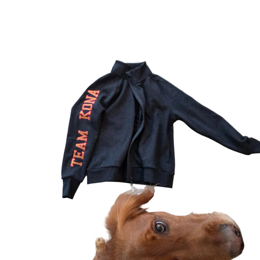 Bold Red Harrington Fleece (Large) - Custom Scent Work & Training Gear