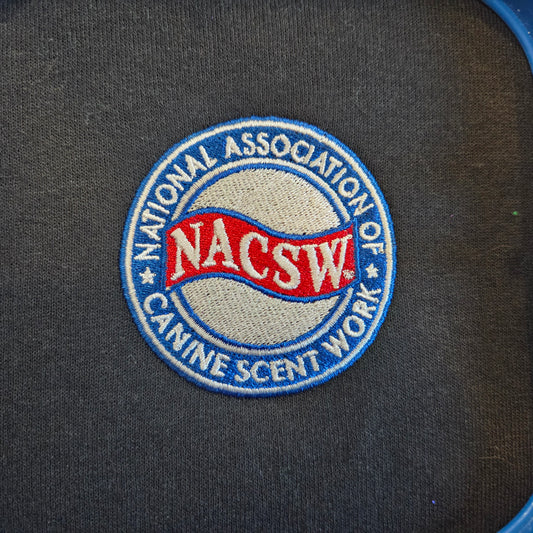 Custom Embroidered T-Shirt NACSW logo and title