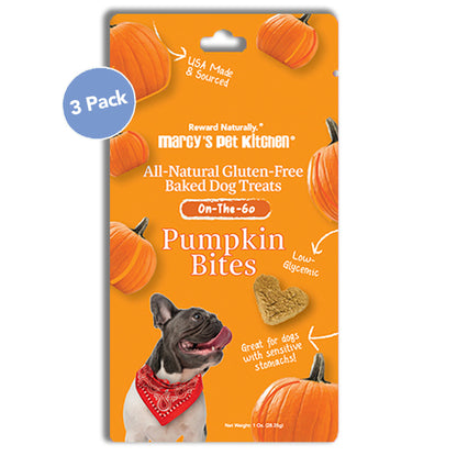 Marcy's Pet Kitchen® - 'On-The-Go' All-Natural, Vegan Pumpkin Biscuit 1oz