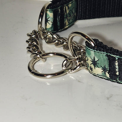 US Army Dog Collar – 1” Wide Handmade Military Tribute Collar (Custom Sizing Available)