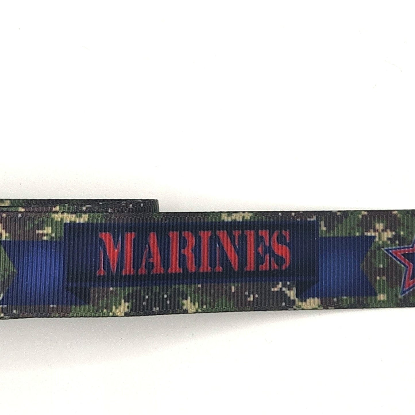 US Marines Dog Collar – 1” Wide Handmade Military Tribute Collar (Custom Sizing Available)