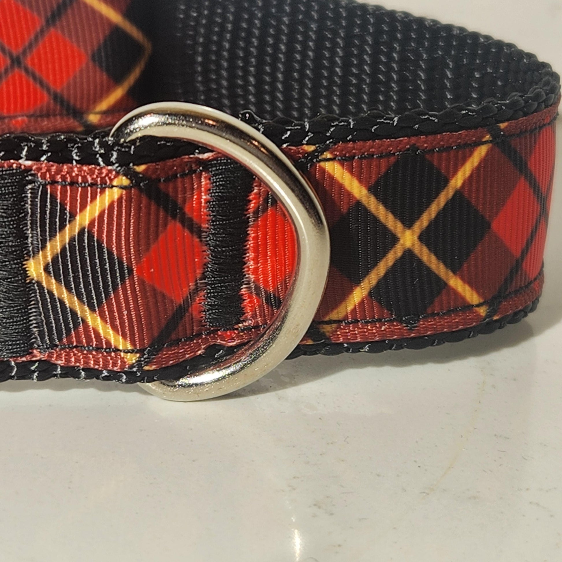 Sugar Skulls dog collar 1 inch(Made to order: All sizes available)