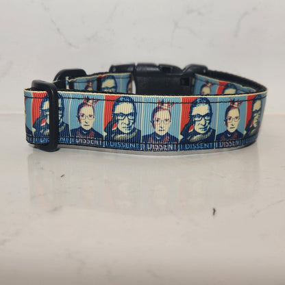 1 inch Rainbow Paws dog collar, Made to order (All sizes available)