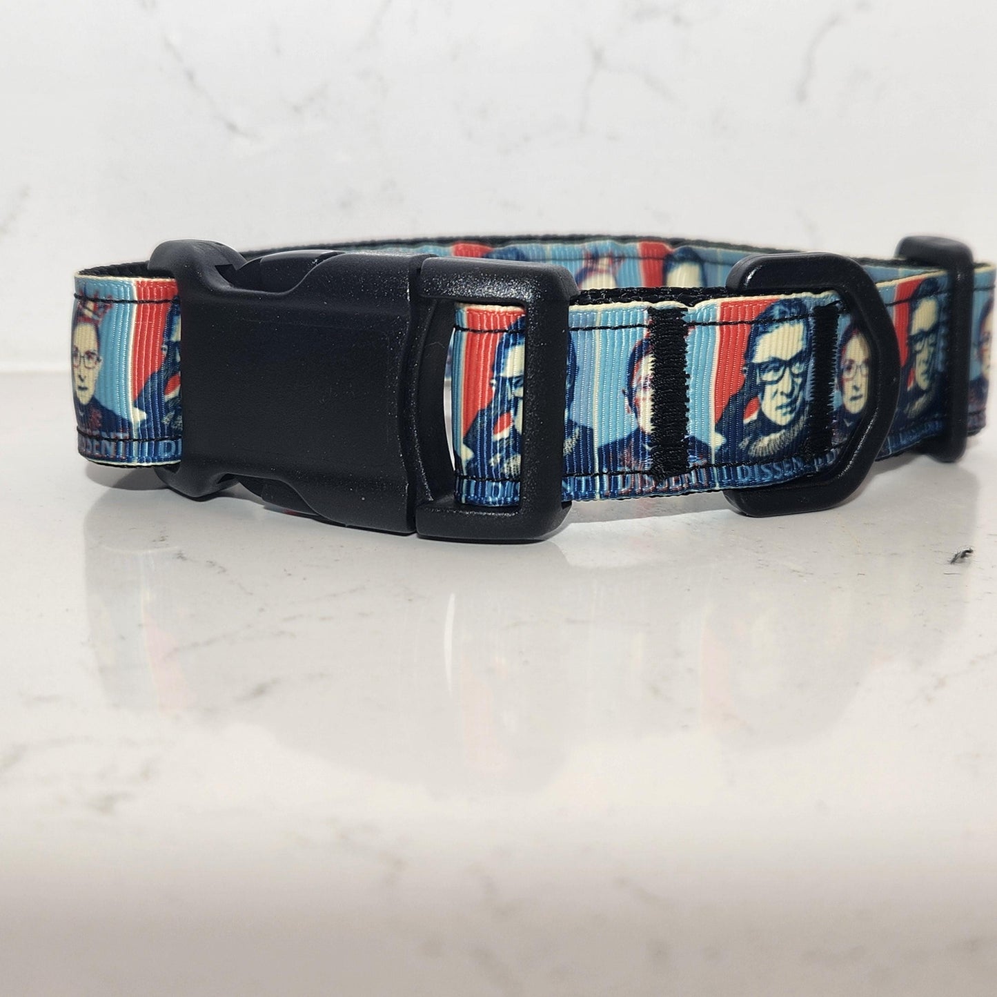 Wine Bubble dog collar 1 inch (Made to order : all sizes available)