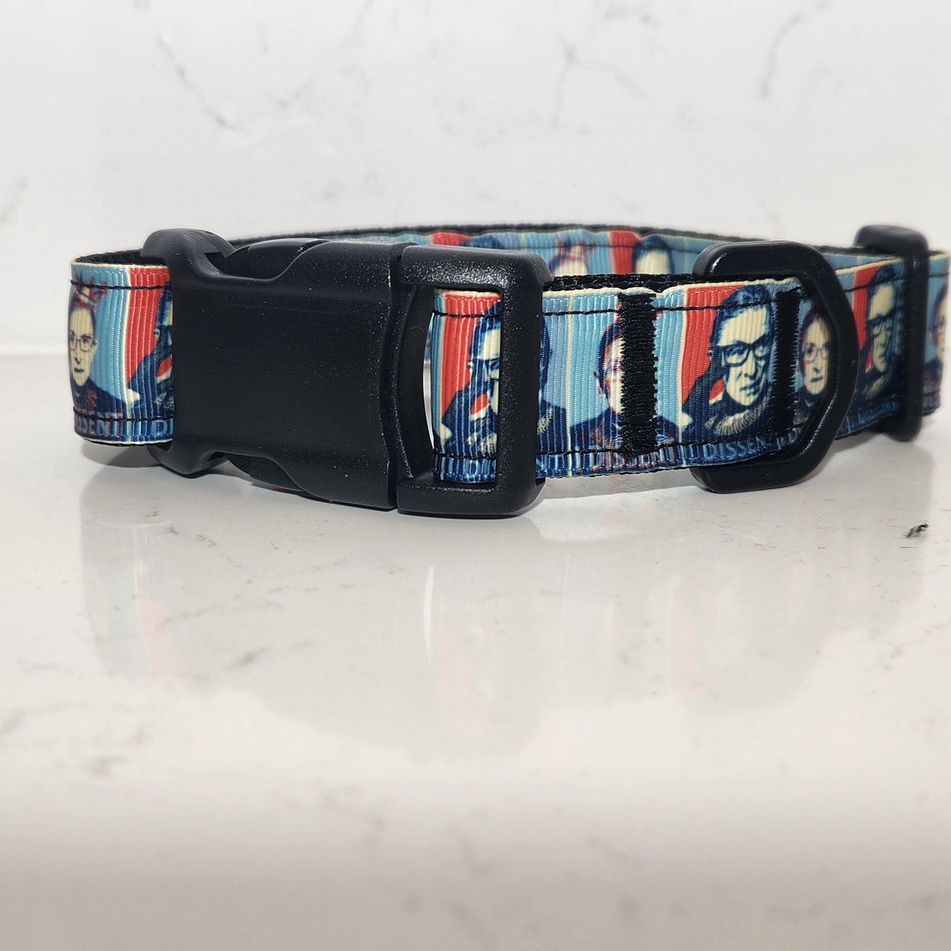 Wine Bubble dog collar 1 inch (Made to order : all sizes available)