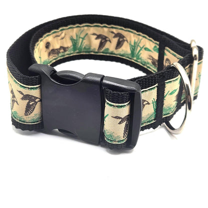 Red Skull & Crossbones Dog Collar – 1 inch Wide | Multiple Styles and Sizes Available