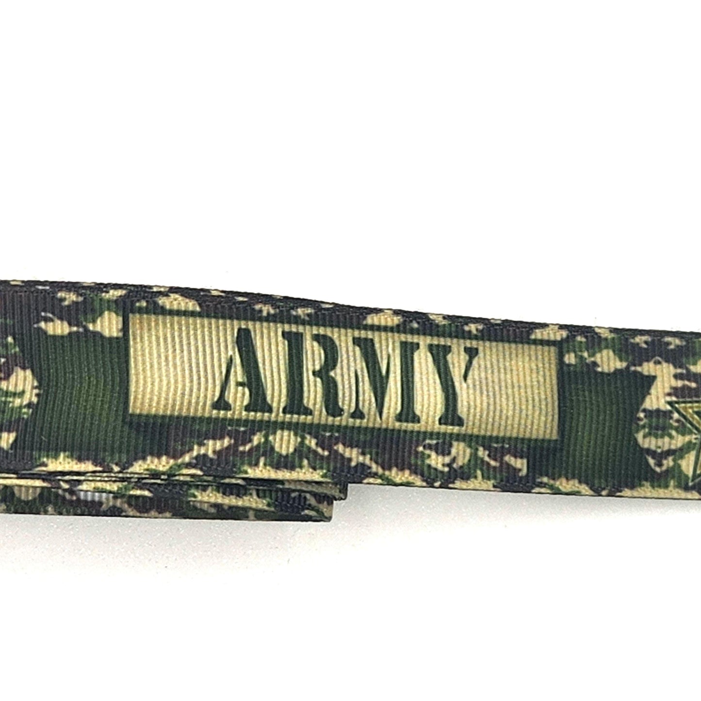 US Army Dog Collar – 1” Wide Handmade Military Tribute Collar (Custom Sizing Available)