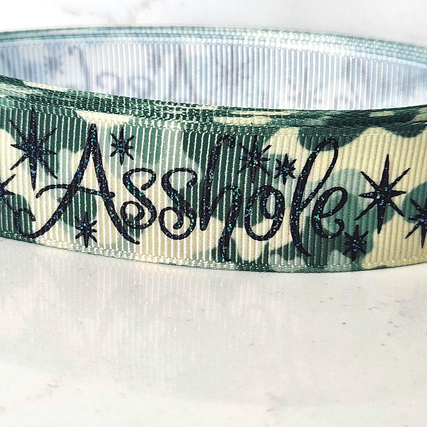 Made to order 1 inch A-hole dog collar (all sizes available)