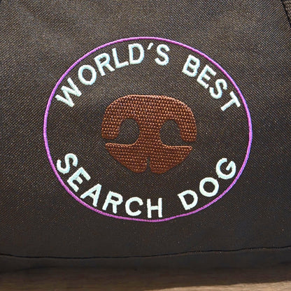 Search Dog Duffle Bag – Custom Embroidered, Recycled Fabric