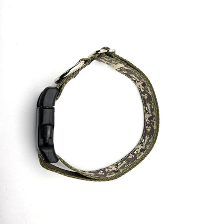 Hidden Dog Camo Collar | Hunting Dog Camouflage | Tactical Canine Gear | Adjustable 13.5-21.5 Inches | Rewarding Rover LLC