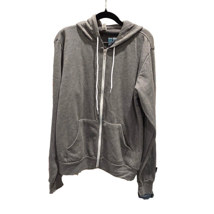 Custom Embroidered Bella + Canvas "Sponge Fleece" Hoodie Gray Medium