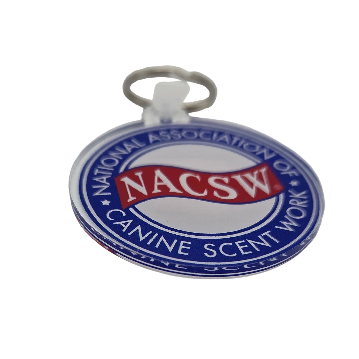 NACSW™ Logo Acrylic Keychain – National Association of Canine Scent Work