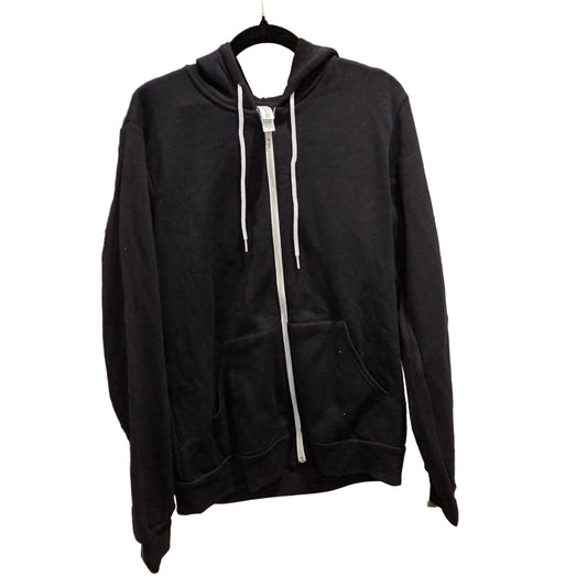 Custom Embroidered Bella + Canvas "Sponge Fleece" Hoodie Black Large