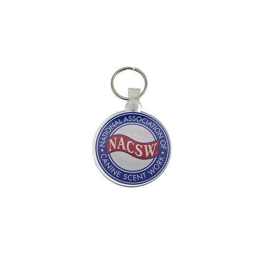 NACSW™ Logo Acrylic Keychain – National Association of Canine Scent Work
