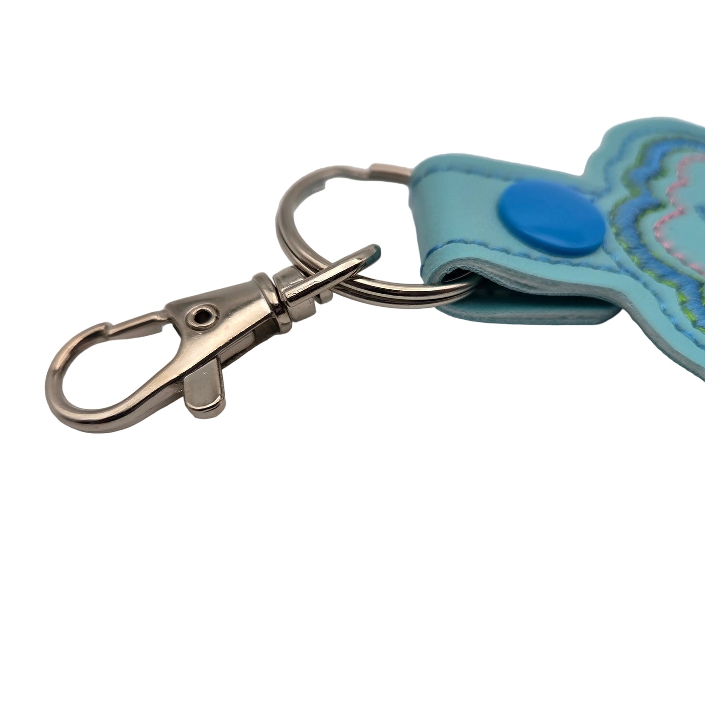 Custom Embroidered Scent Work Keychain | World's Best Search Dog Key Fob | Dog Sport Gear Tag | Gift for Search and Rescue or Nosework Handlers
