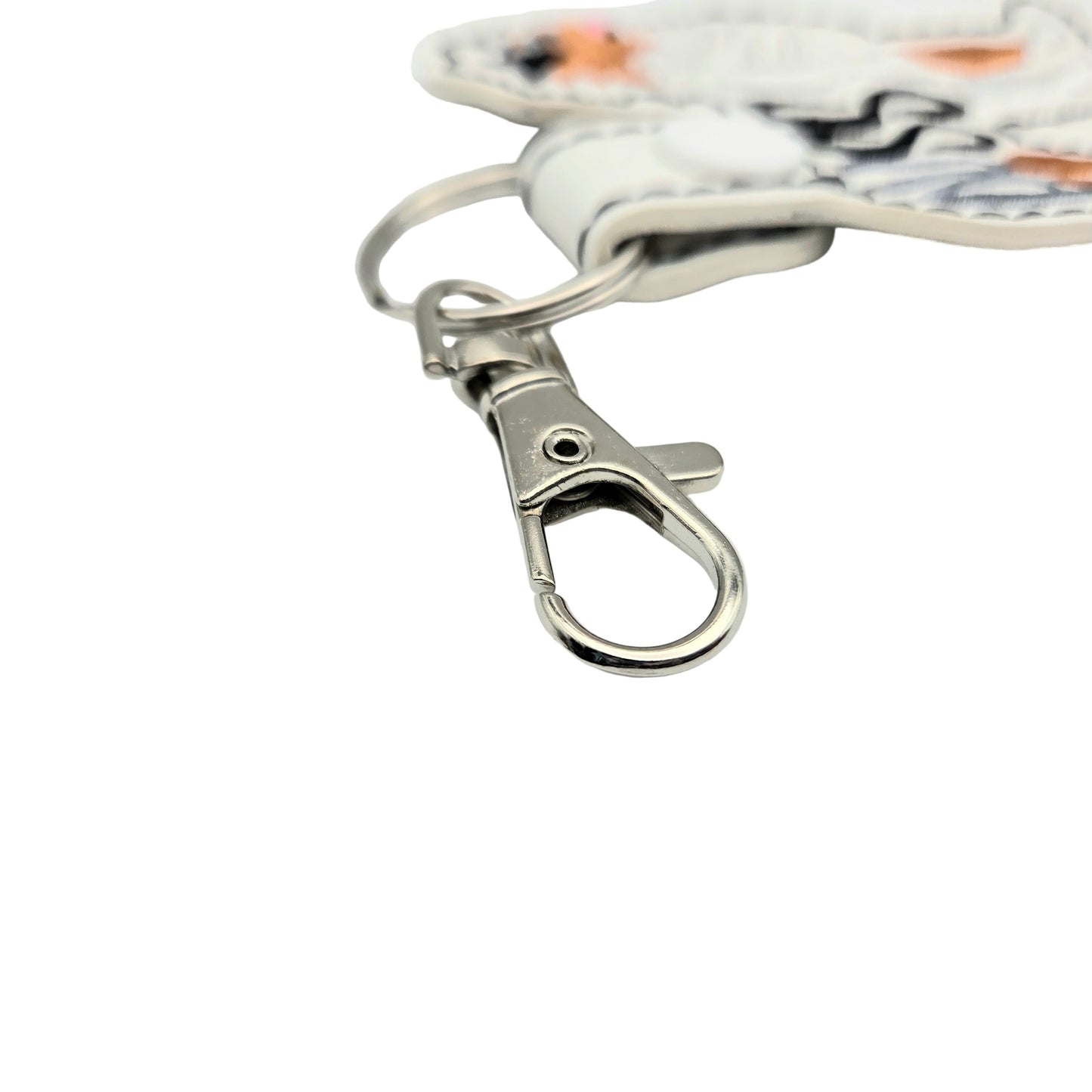 Australian Shepherd Keychain – Embroidered Snap Tab Charm