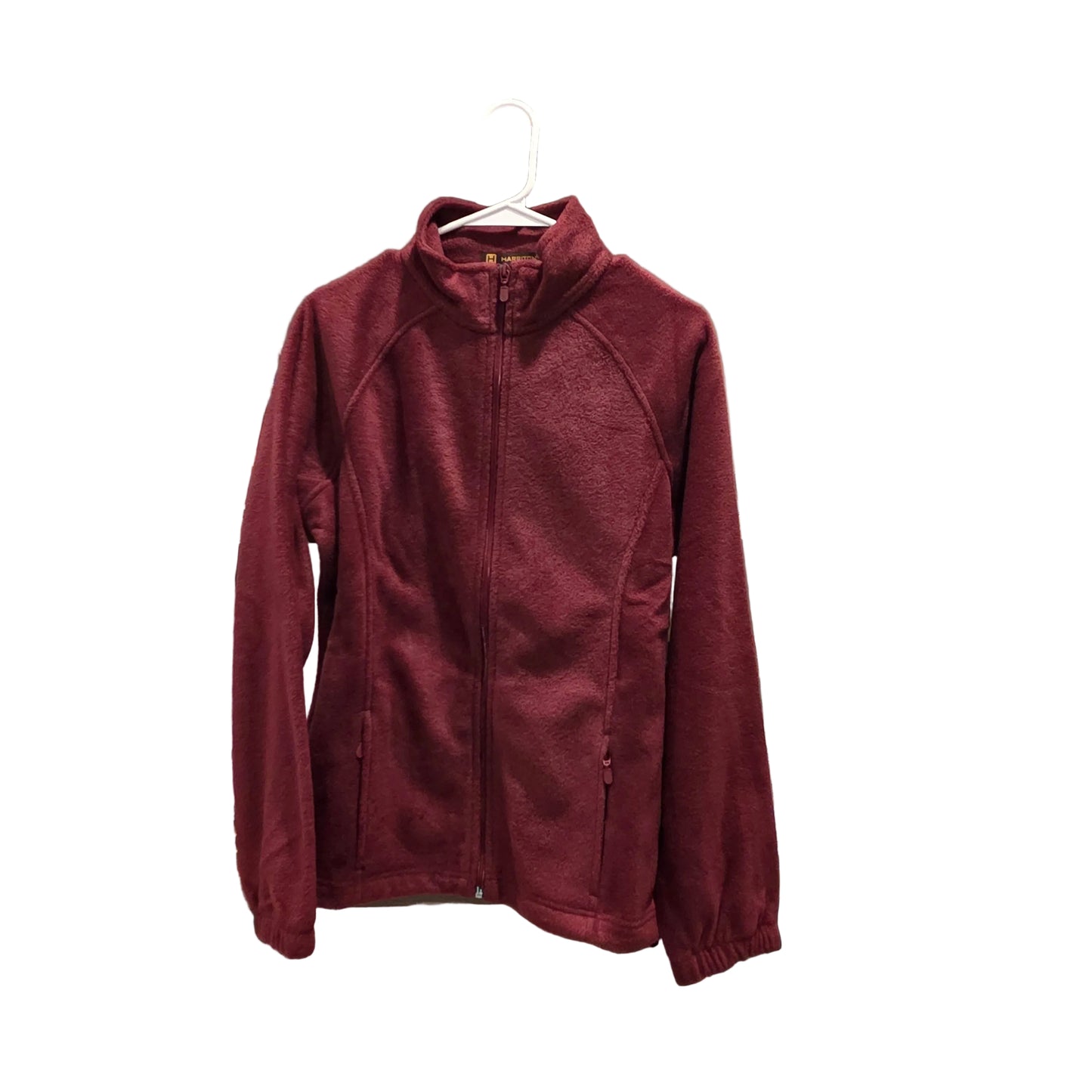 Personalized Dog Handler Fleece: Wine Red (Medium) - Harrington