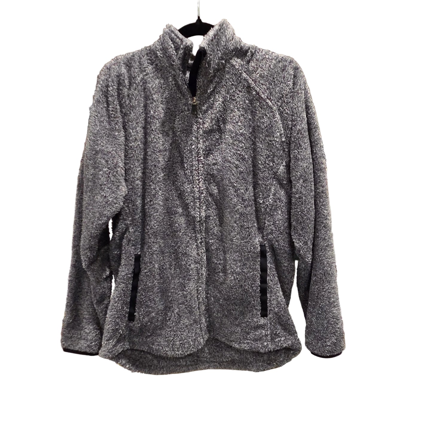 Custom Embroidered J. America "Fuzzy" Full-Zip Jacket Medium