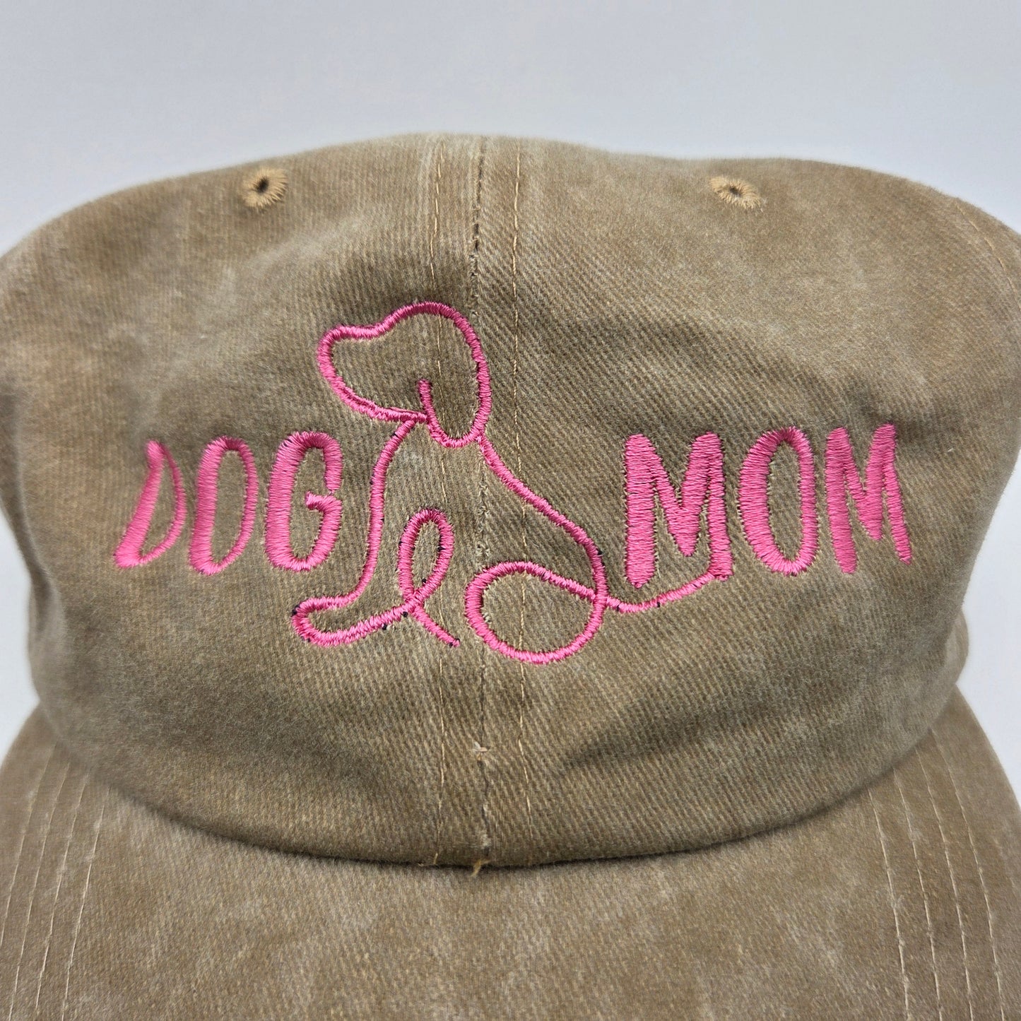 Dog Mom Hat, Embroidered