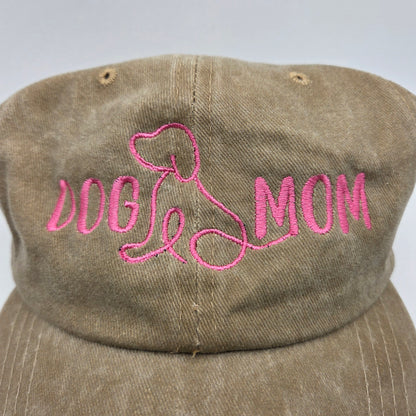 Dog Mom Hat, Embroidered