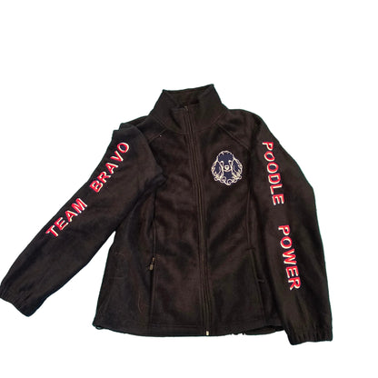 Boutique Soft Custom Embroidered Pullover Hoodie; Lavender Medium; Bella +Canvas