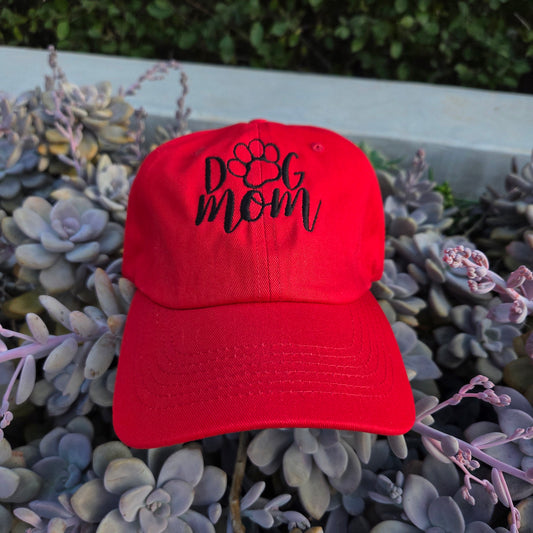 Red Dog Mom Hat