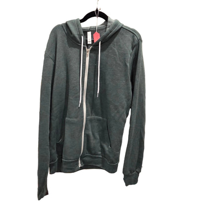 Custom Embroidered Bella + Canvas "Sponge Fleece" Hoodie Forest Green Large