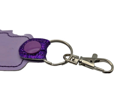 Custom Nose Work Title Brag Keychain – Embroidered Glitter Vinyl NW1 NW2 NW3 Elite Scent Work Bag Tag – Personalized Dog Sport Gift