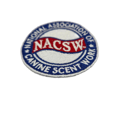 Official NACSW™ Embroidered Iron-On Patch - Premium K9 Nose Work® Gear