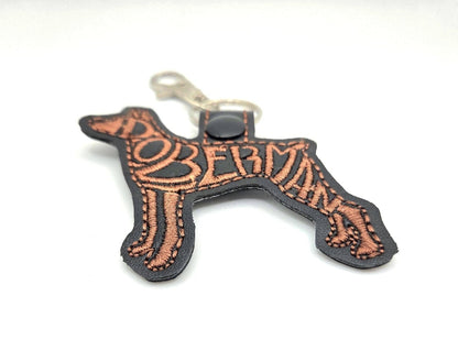 Doberman Pinscher Keychain Listing (Also available in black)