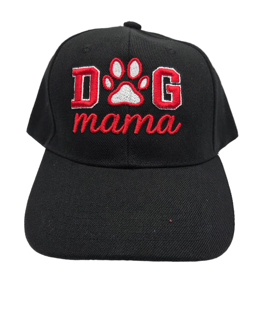 3D Puff Embroidered Dog Mama Hat
